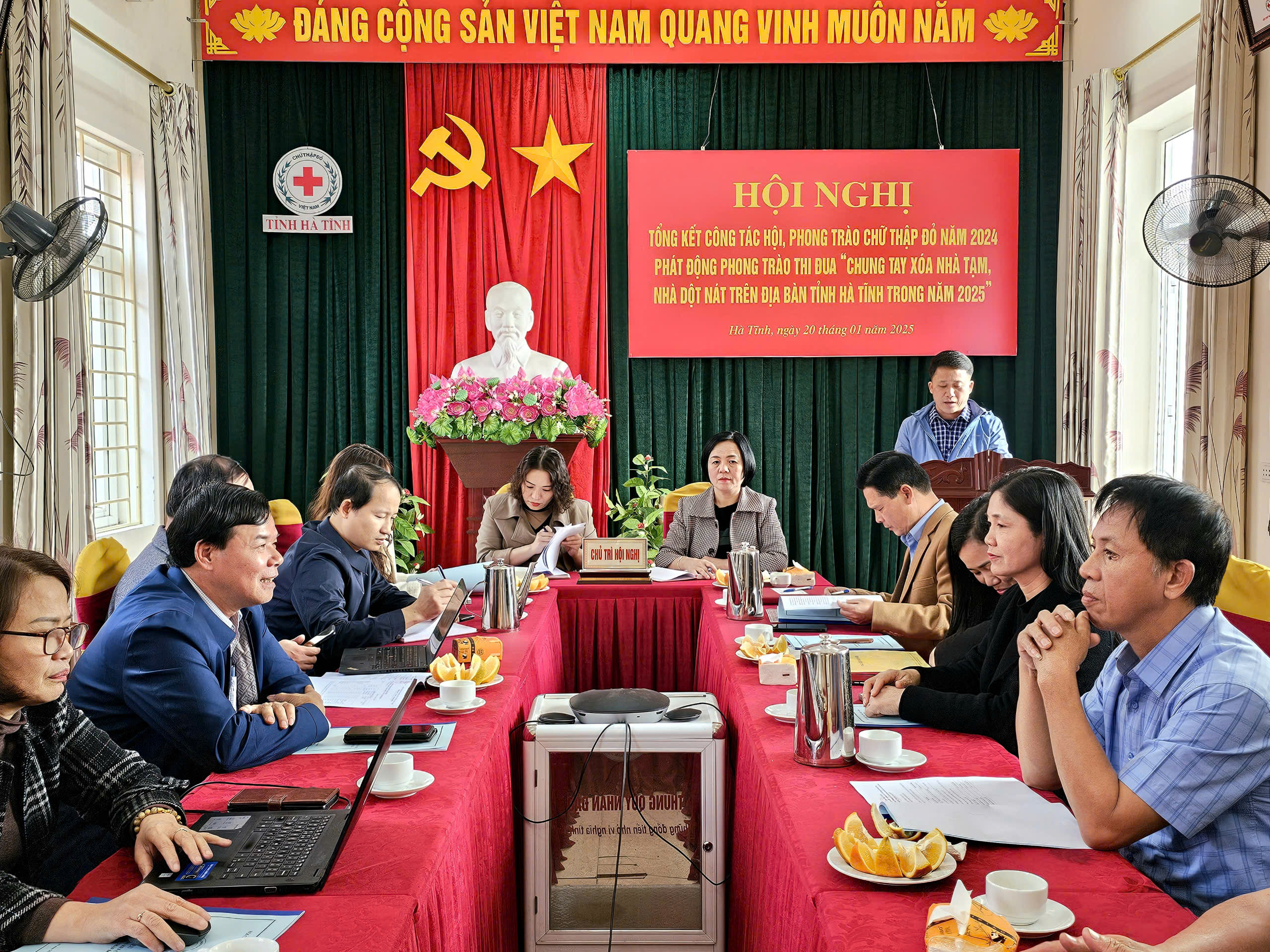 HỘI CHỮ THẬP ĐỎ HÀ TĨNH HUY ĐỘNG 53 TỶ 630 TRIỆU ĐỒNG CHO HOẠT ĐỘNG NHÂN ĐẠO NĂM 2024.