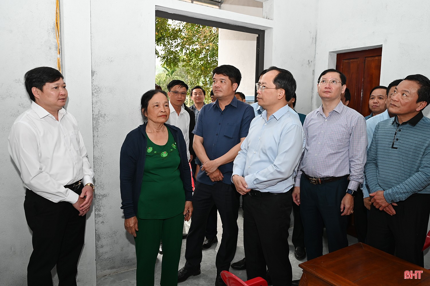 (Báo Hà Tĩnh) Lãnh đạo Hà Tĩnh kiểm tra, đôn đốc tiến độ xóa nhà tạm, nhà dột nát