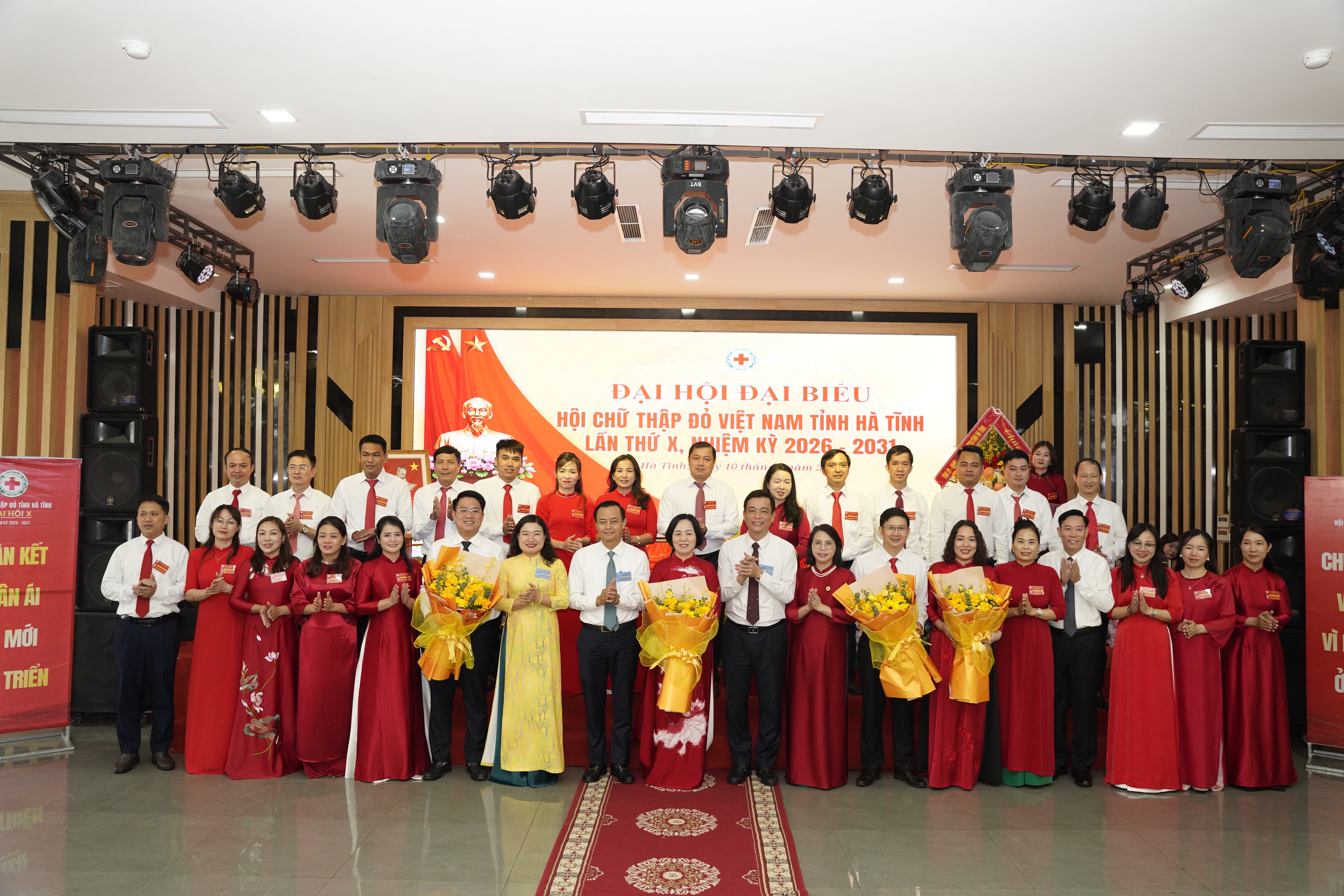 Đại hội đại biểu Hội Chữ thập đỏ tỉnh Hà Tĩnh lần thứ X, nhiệm kỳ 2026-2031 thành công tốt đẹp