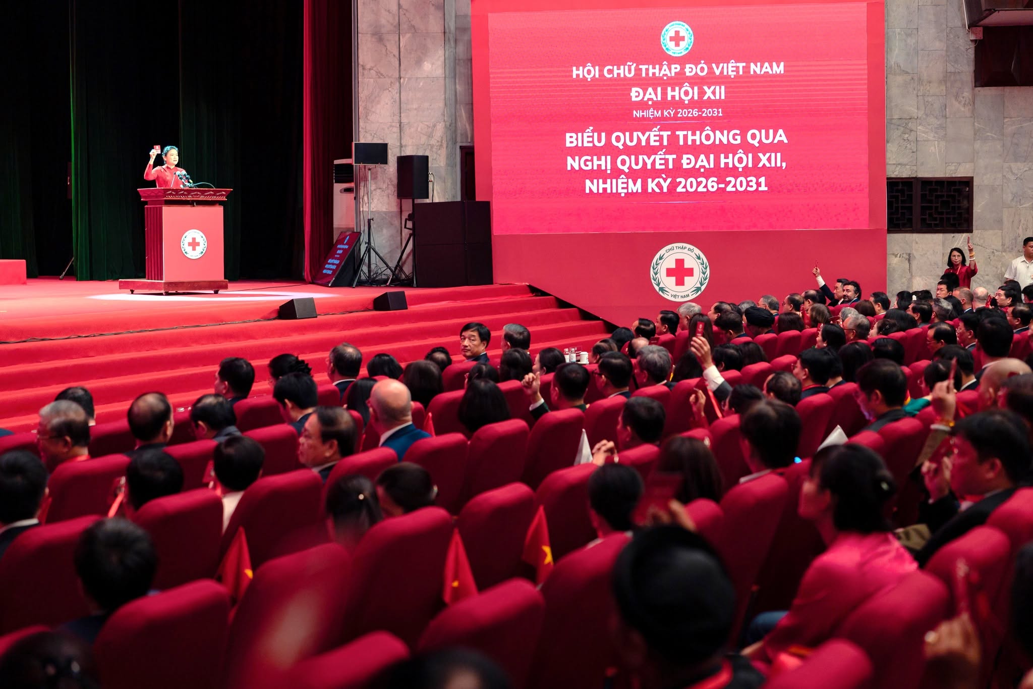 Toàn văn Nghị quyết Đại hội đại biểu toàn quốc Hội Chữ thập đỏ Việt Nam lần thứ XII, nhiệm kỳ 2026-2031